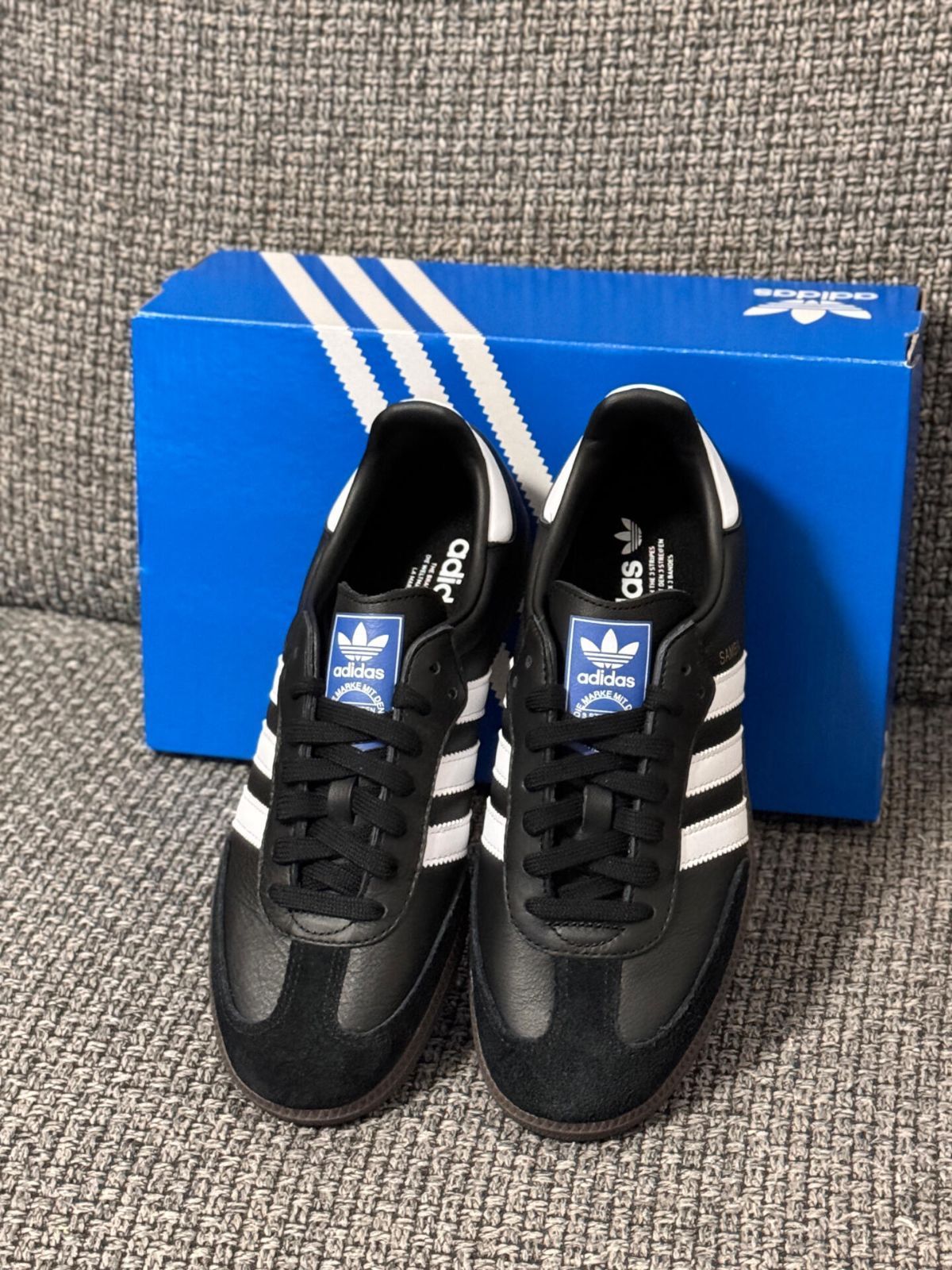 値下げします 新品未使用 adidasアディダス サンバ Samba OG ブラック White Gum Adidas Originals Samba black 男女兼用 並行輸入品