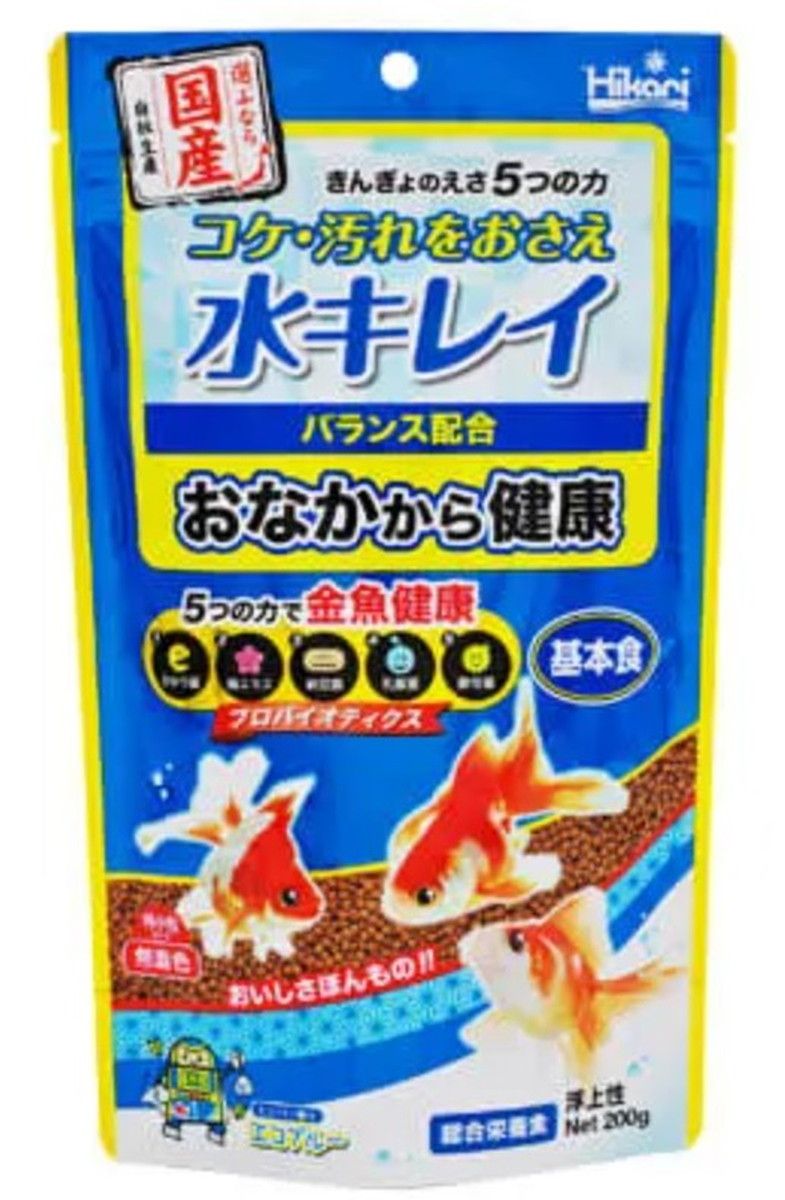 同梱不可 50個セット キョーリン ひかりきんぎょのえさ5つの力基本食 特小粒 200g