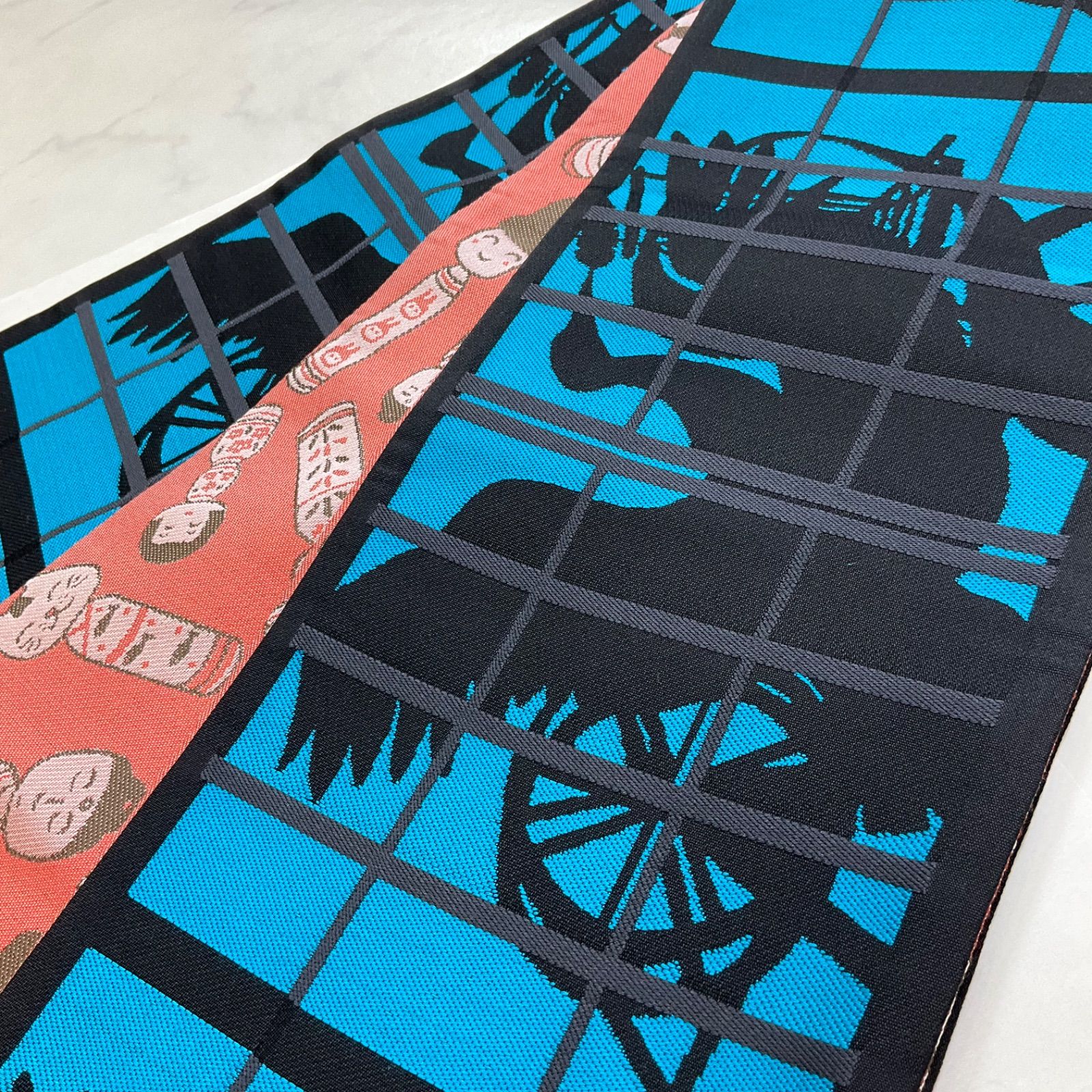 kimono+one○未使用同然○最高級○ 正絹○鶴○鶴の恩返し○こけし 