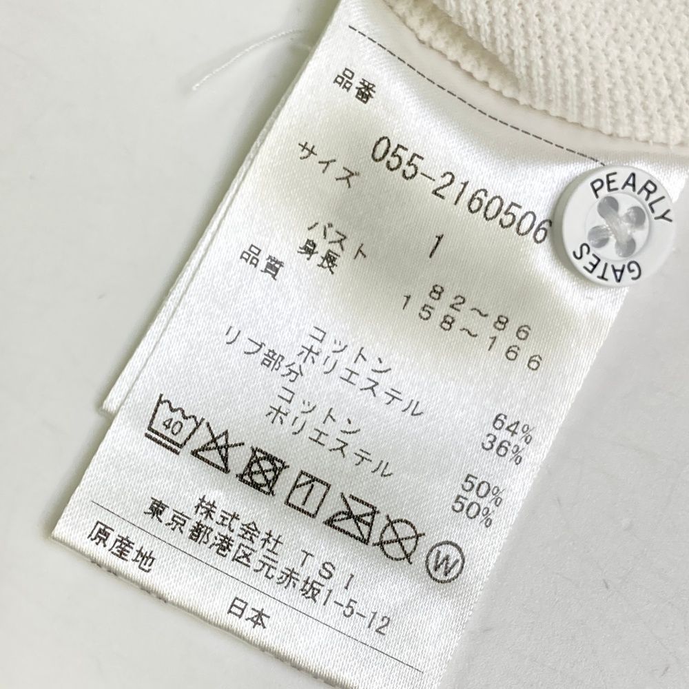 サイズ：1 PEARLY GATES パーリーゲイツ 055-2160506 ノースリーブ