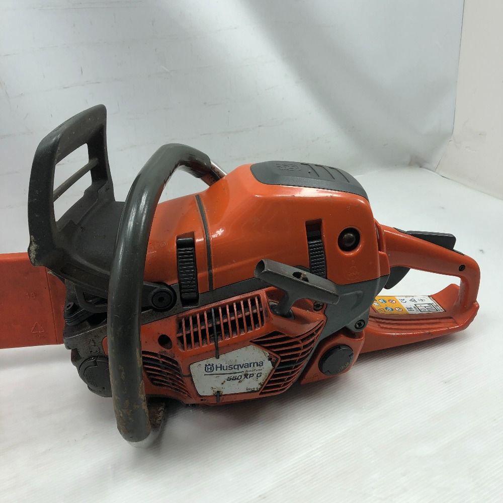 Husqvarna ハスクバーナ 切断工具 チェーンソー 本体のみ 2サイクル 550XPG オレンジ