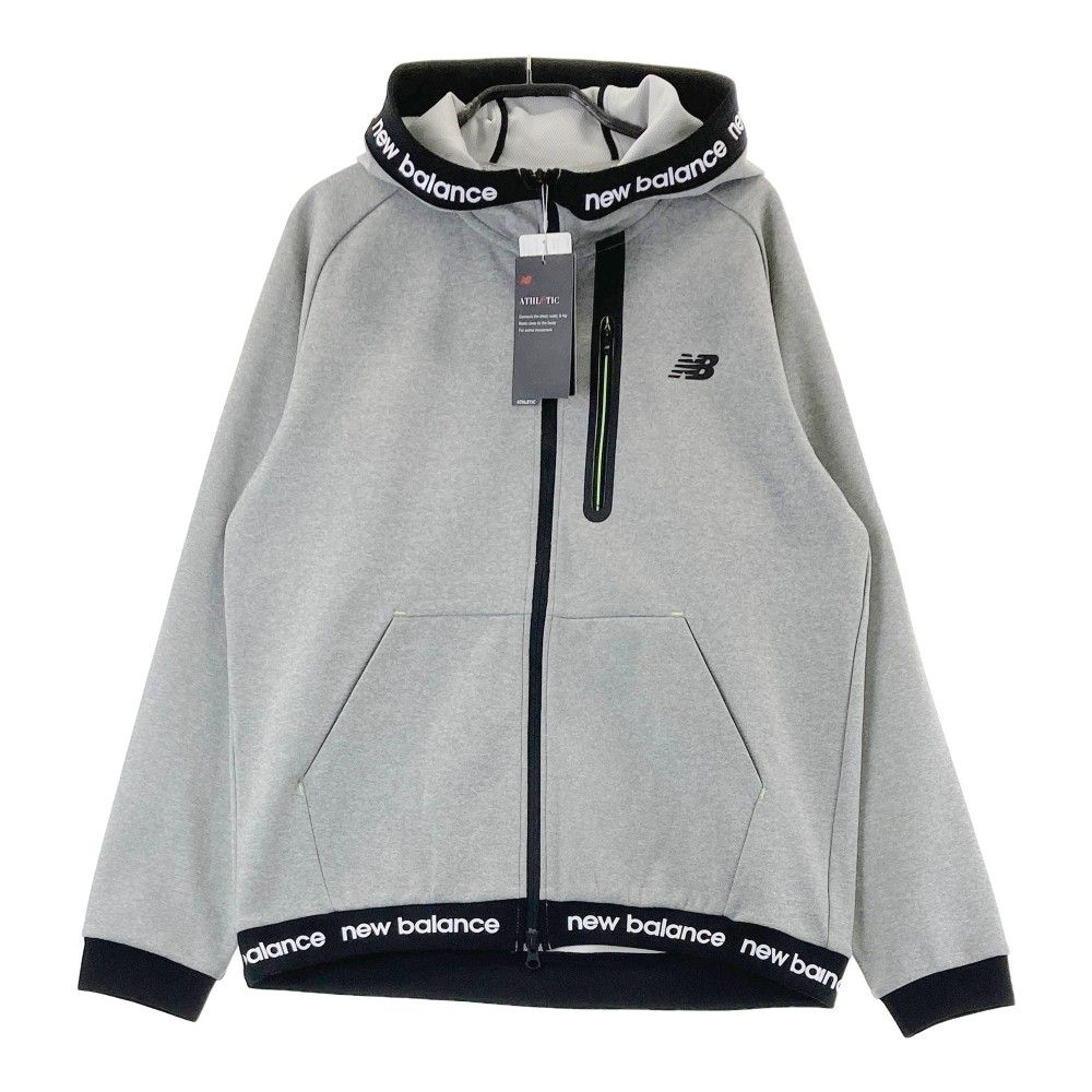 サイズ：4 NEW BALANCE GOLF ニューバランス  ジップパーカー 総柄 ベージュ系 [240101477609] ゴルフウェア メンズ ストスト NEW BALANCE GOLF ニューバランス ジップパーカー 総柄 ベージュ