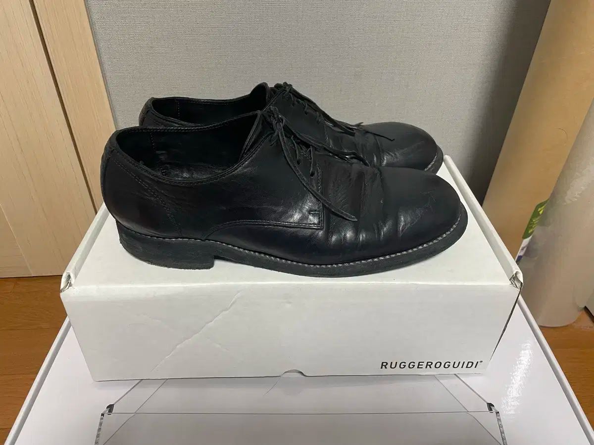 エルメス モカシン パリ レザー メンズサイズ44 HERMES 靴 黒 エルメス