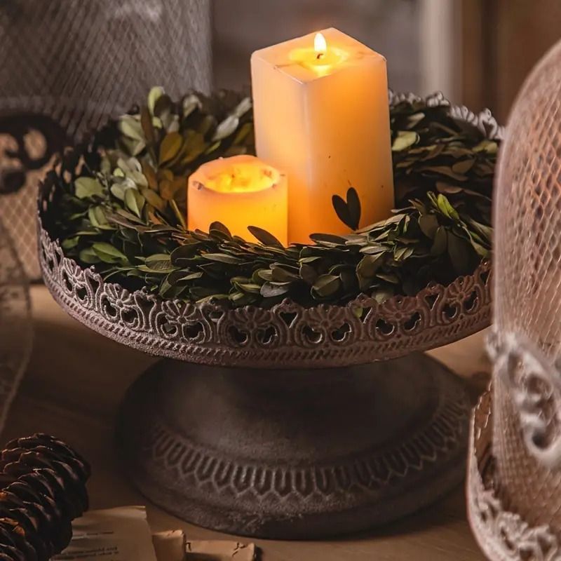 ☆アンティークメタルキャンドル吊り下げスタイル2個セット