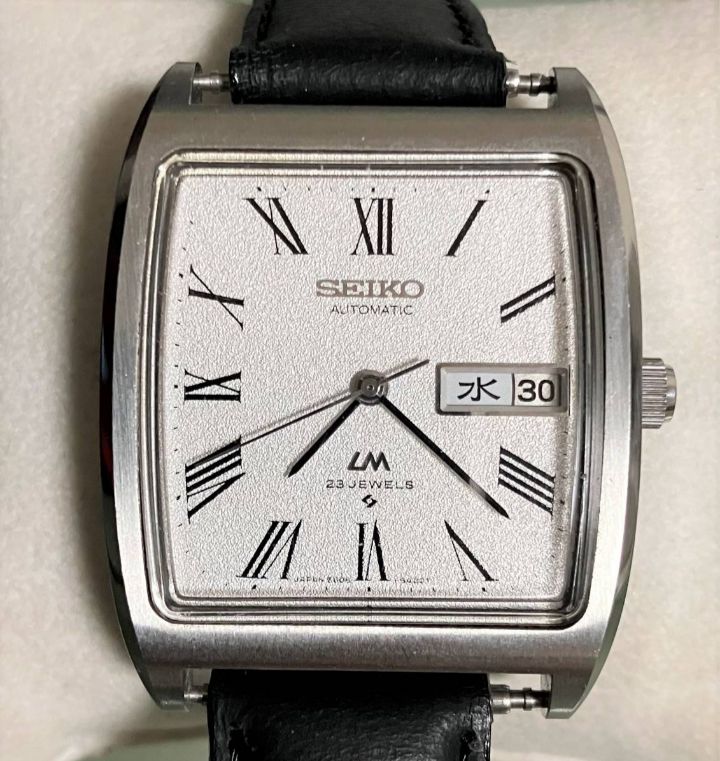 E425 SEIKO セイコー ロードマチック LM 5606-5130 自動巻 希少 SEIKO ロードマチック レディース LM スクエア 自動巻