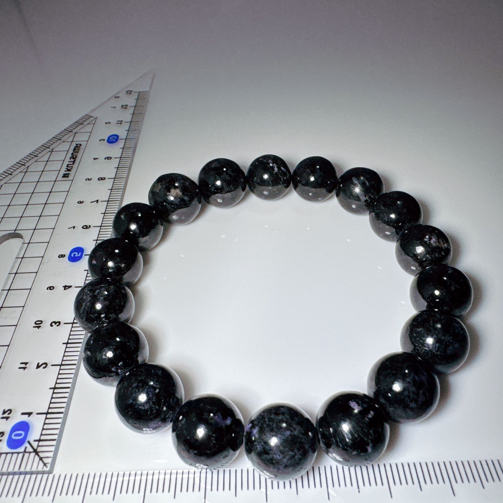 ブラックスギライトブレスレットNO25-2384