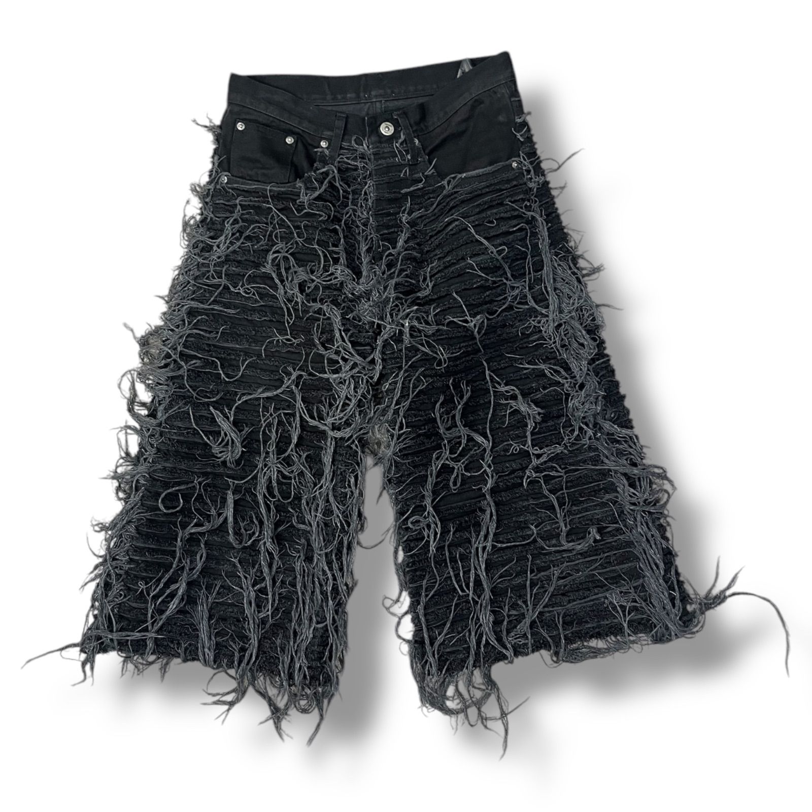 参考上代198000円 PARADOXE PARIS BAGGY ABYSS SHORTS バギーアビス