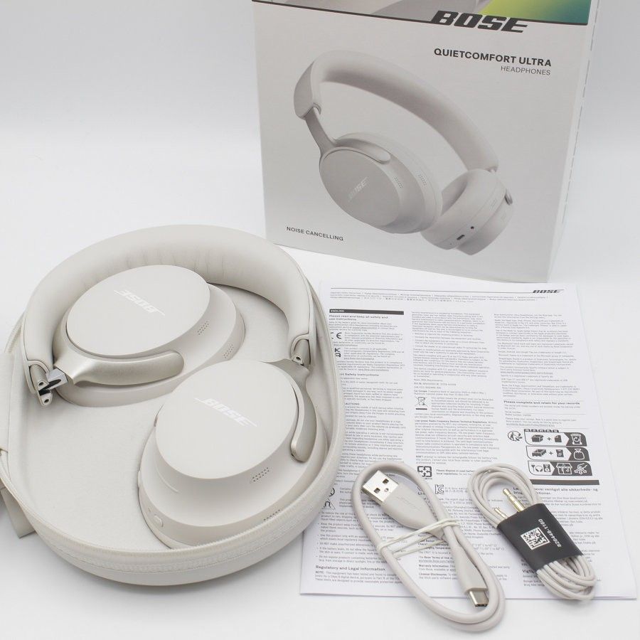 美品】BOSE QuietComfort Ultra Headphones White Smoke 完全 美品】BOSE QuietComfort Ultra Headphones White Smoke 完全
