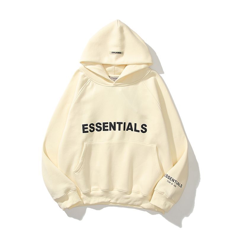 FORSSENTIALS メンズパーカーコットンブラウス長袖スウェットズボン上下セット裏地毛