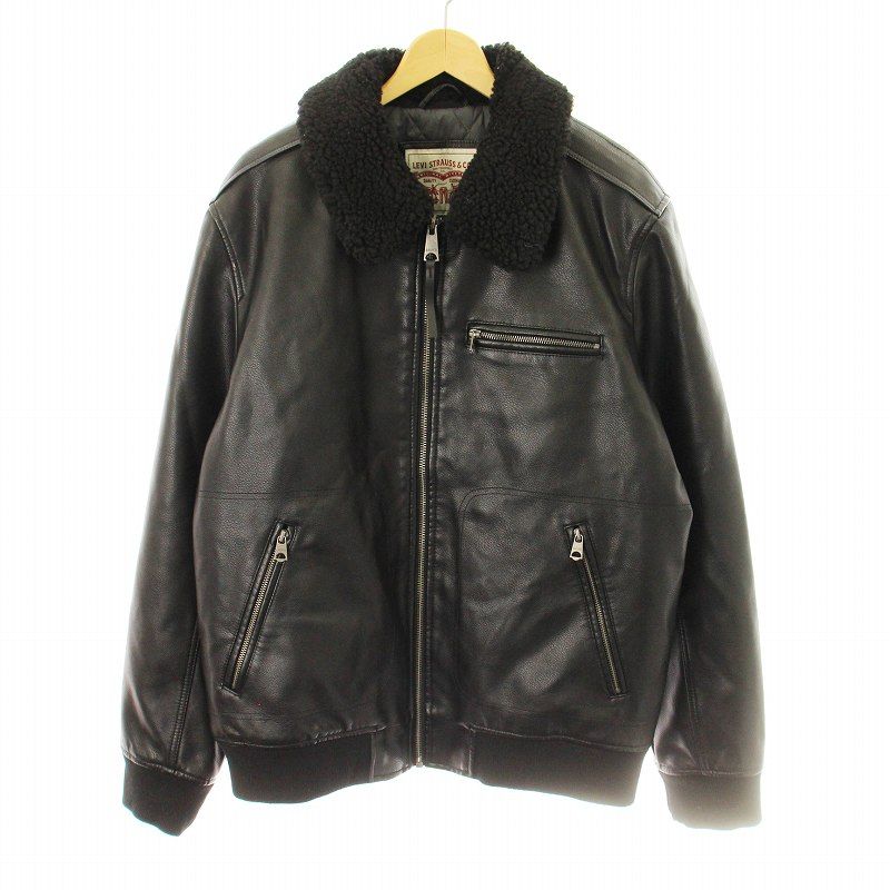 リーバイス Levi's FAUX LEATHER JACKET フェイクレザー