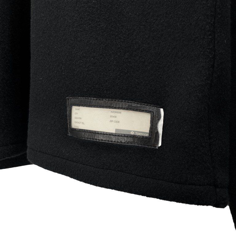 Samsonite by Neil Barrett ボックスシルエットハイネックフリーストップス ワイドフィット Tシャツ Archive 00s Samsonite by Neil Barrett ボックスシルエットハイネックフリース