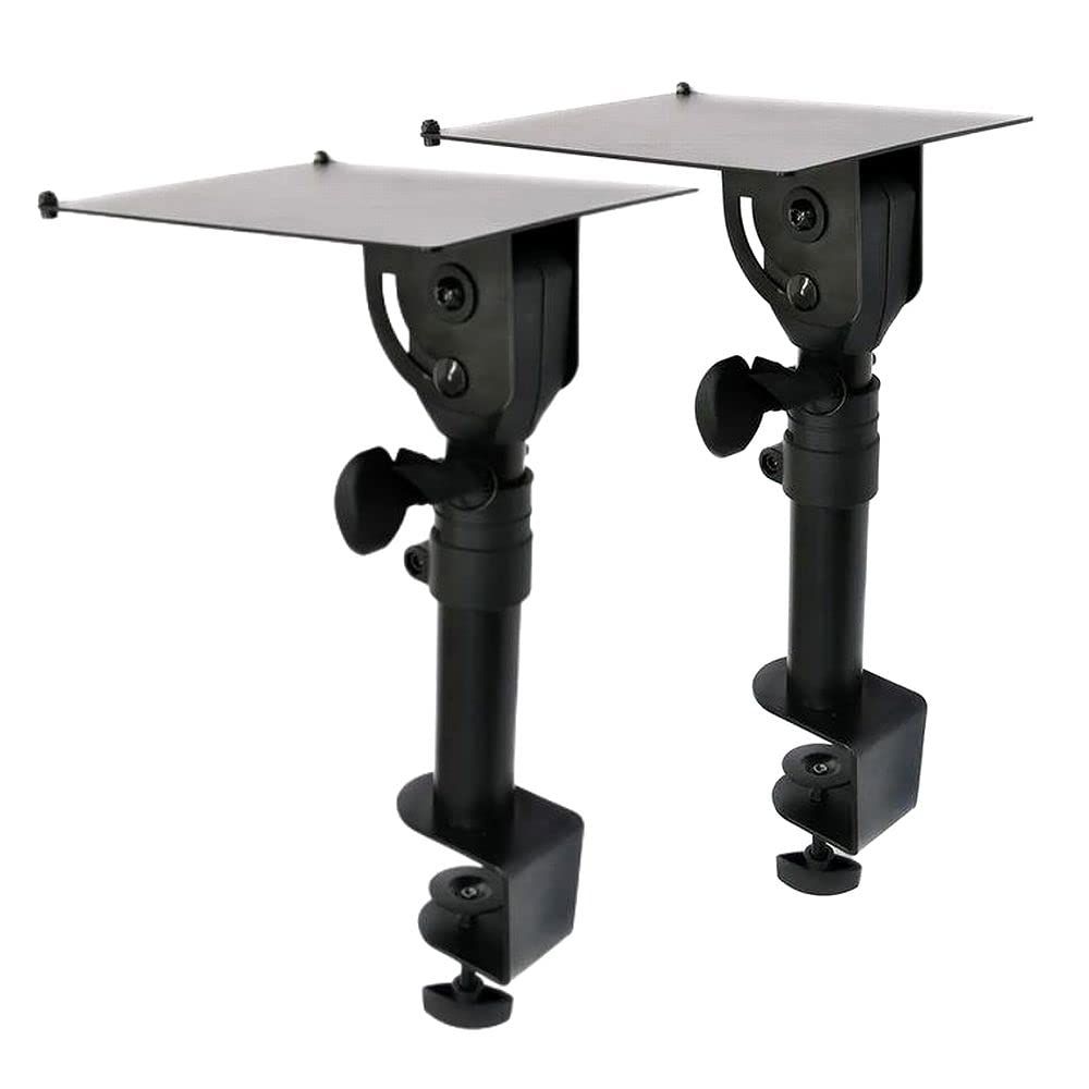 STAGE EVOLUTION CLASSIC PRO ( クラシックプロ ) モニタースピーカースタンド 2個セット 耐荷重10kg クランプタイプ 5段階調節可能