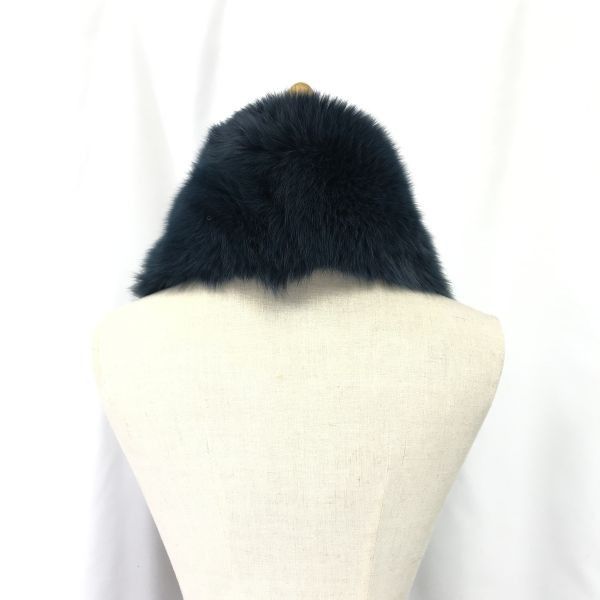 毛皮/フォックス?ファーティペット/マフラー【幅8-11cm/全長