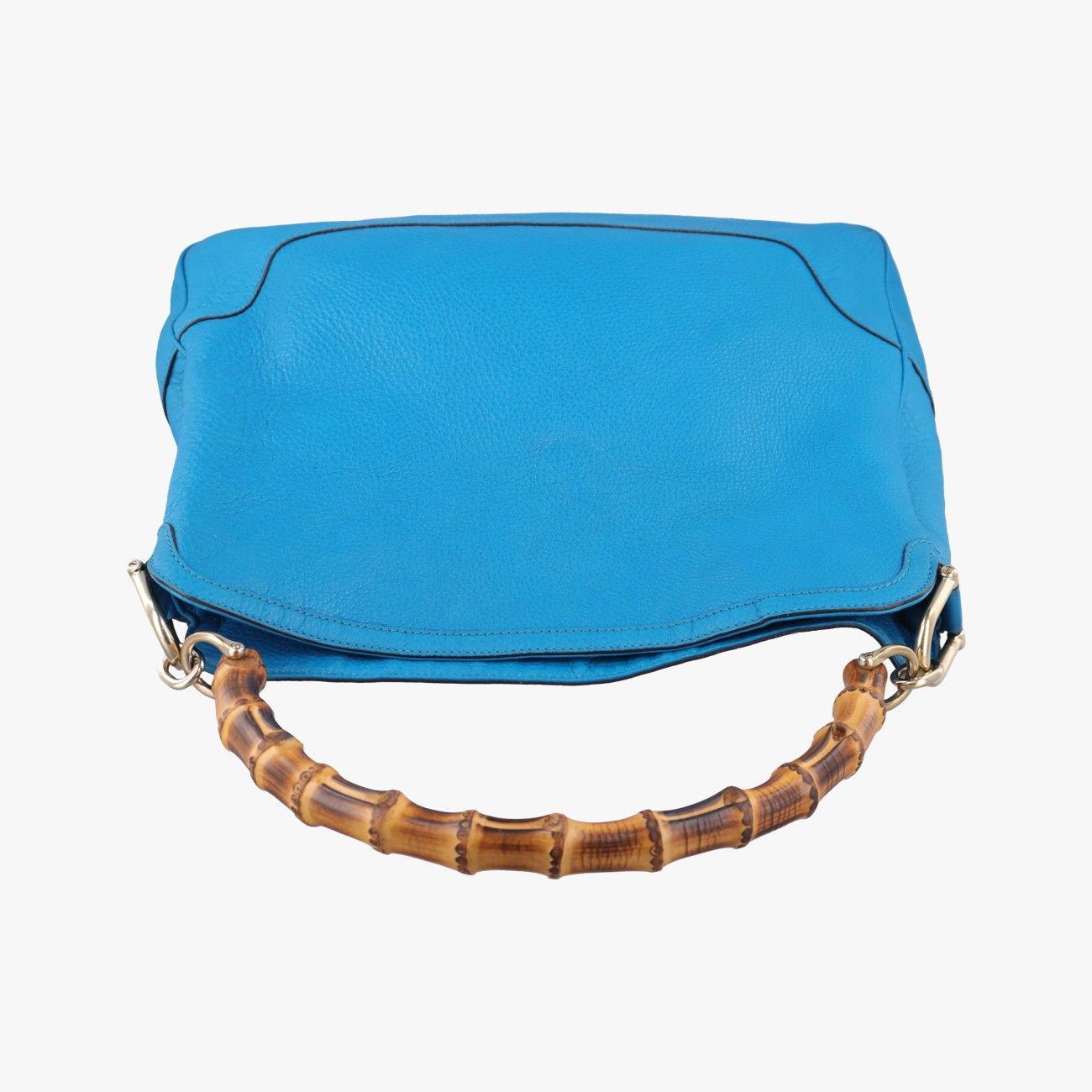 グッチGucciバンブーブルーレザー282315F011055074