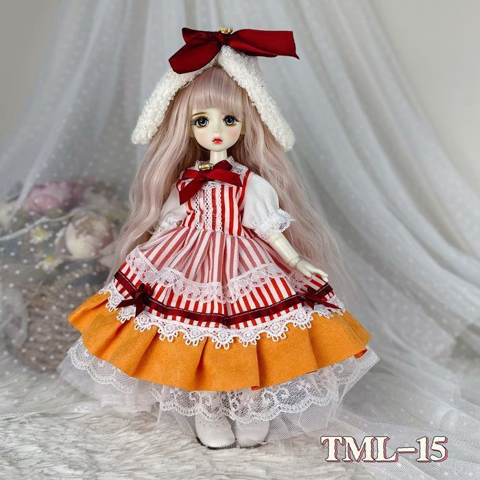 ドール用服 1/6ドール服 人形ドール 着せ替え服 洋服 ドレス