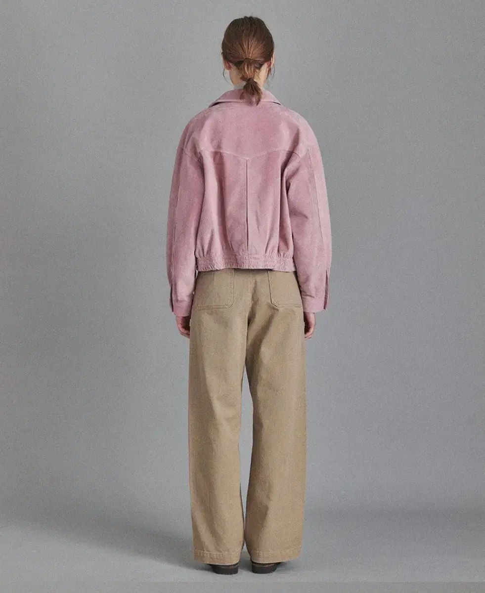 送料無料キャンペーン中！ ニハウン ドンピ スウェード ブルゾン ピンク