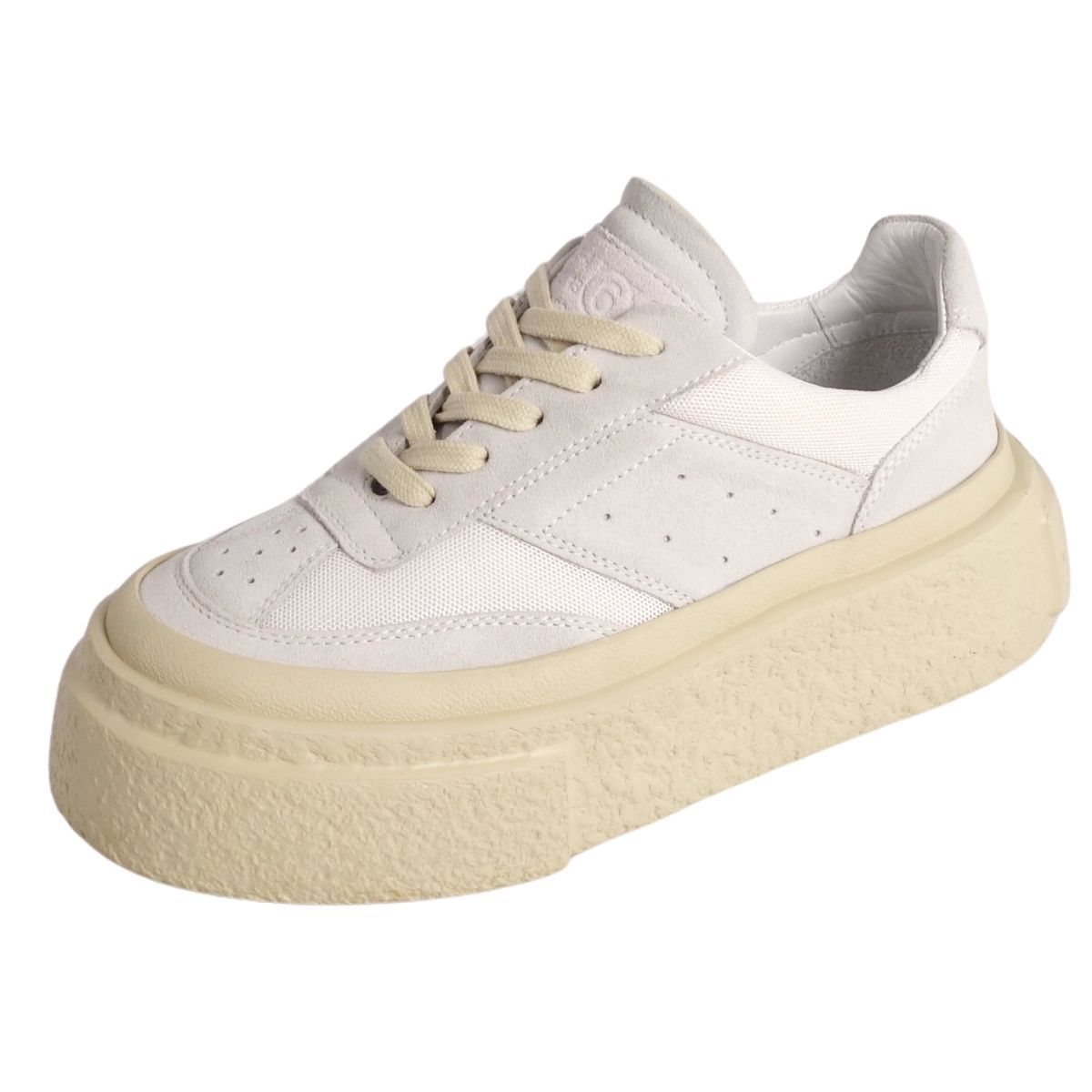 美品 エムエムシックス MM6 スニーカー プラットフォーム スウェード  