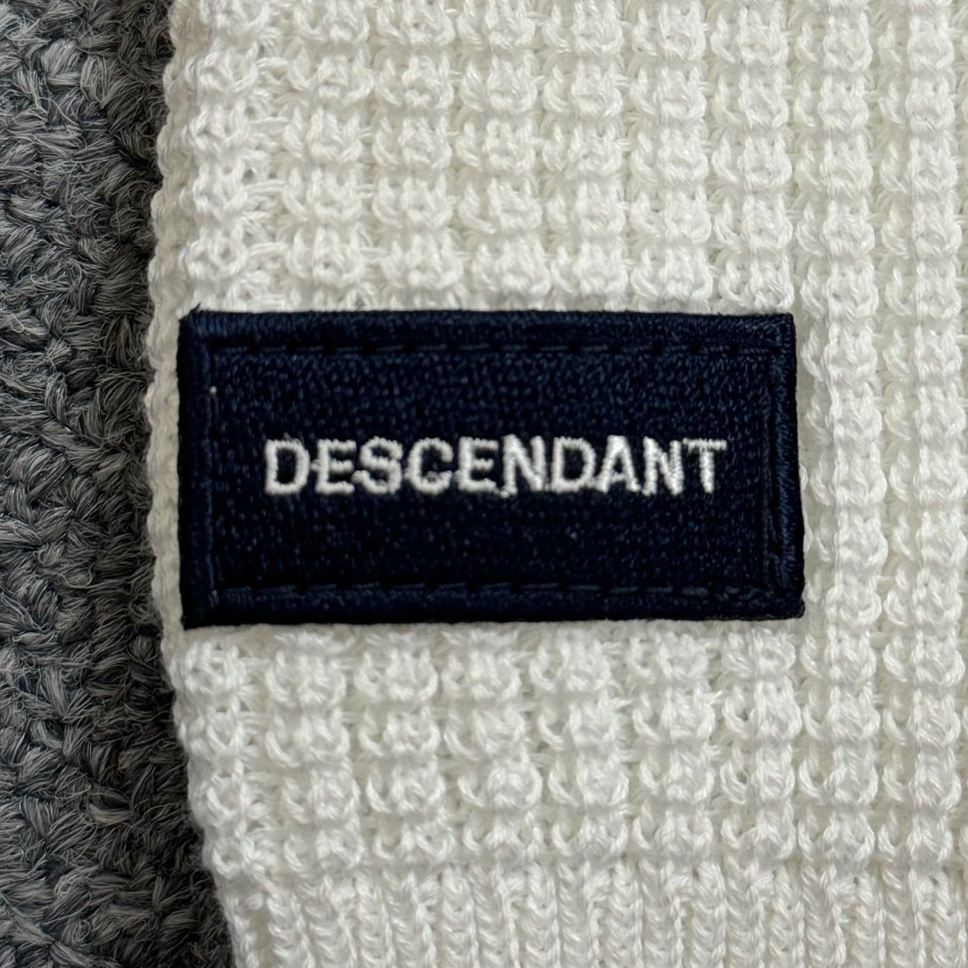 定価30800円 新品 DESCENDANT GAUFRE WAFFLE KNIT THERMOLITE ワッフル 