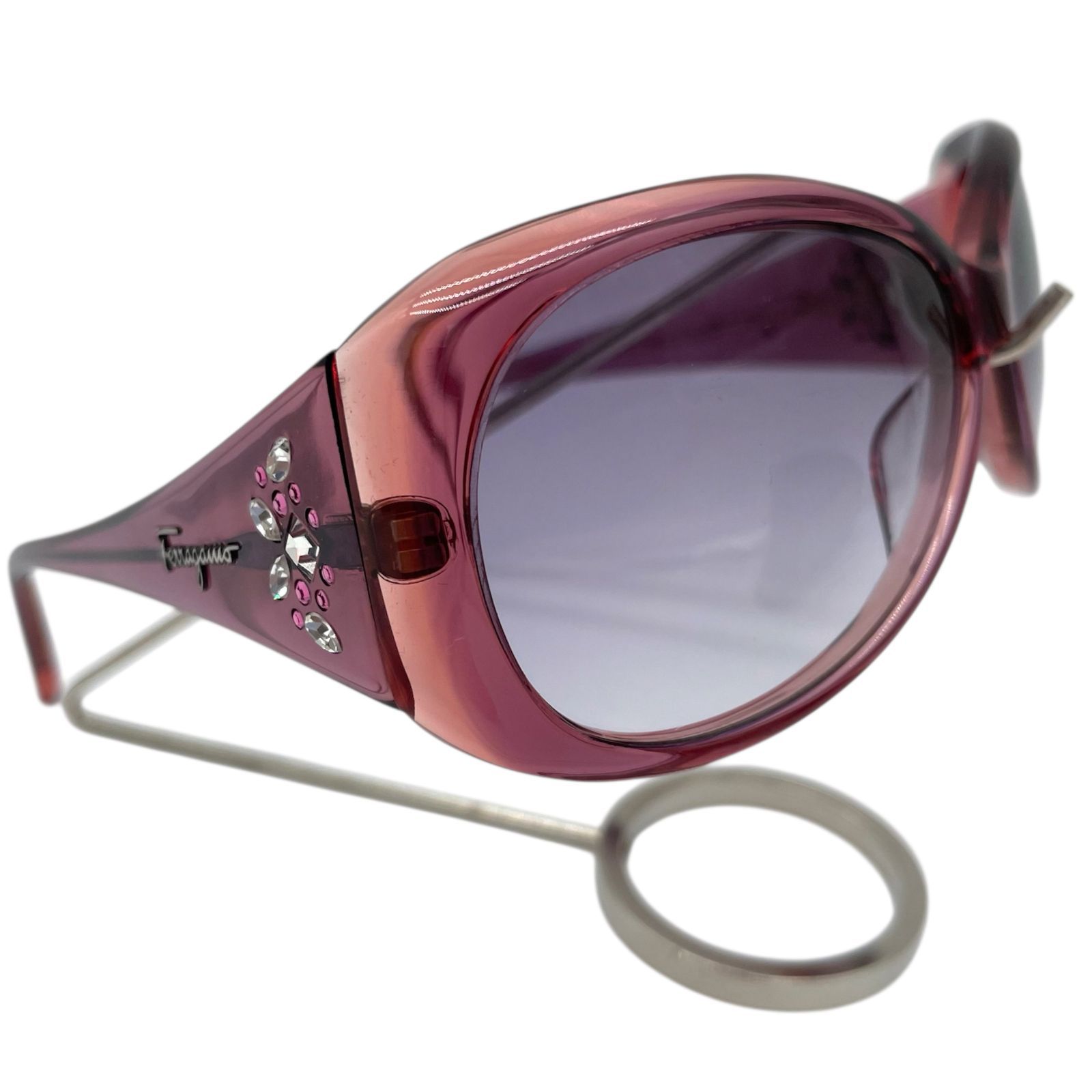 Salvatore Ferragamo フェラガモ サングラス ラインストーン