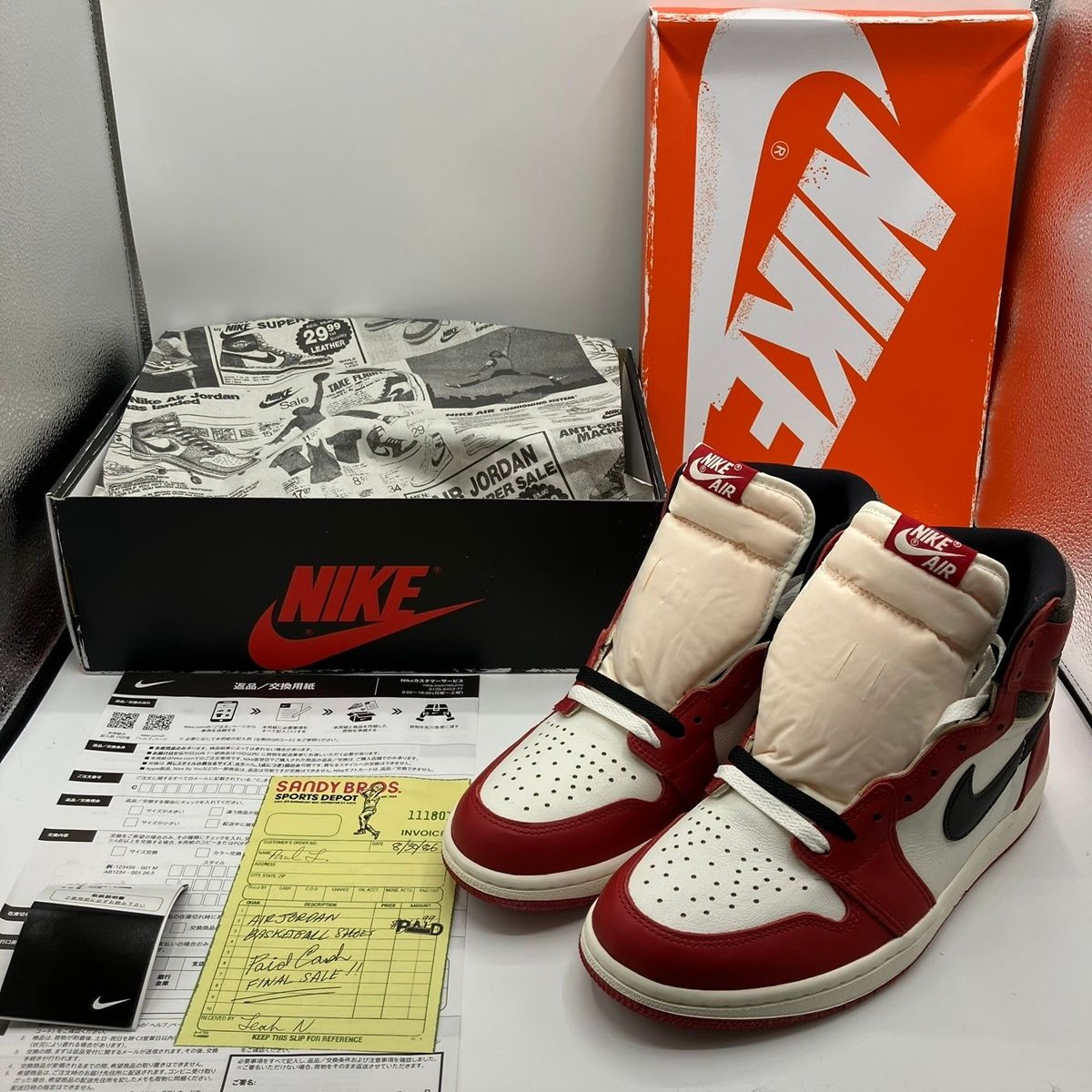 未使用 Nike Air Jordan 1 RETRO High OG DZ5485-612 27.0cm ナイキ 