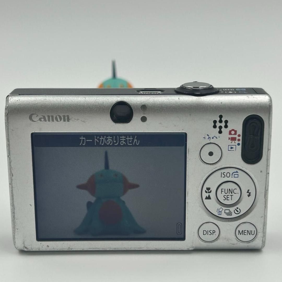 CANON IXY DIGITAL 20 IS シルバーデジカメ バッテリー 充電器付き