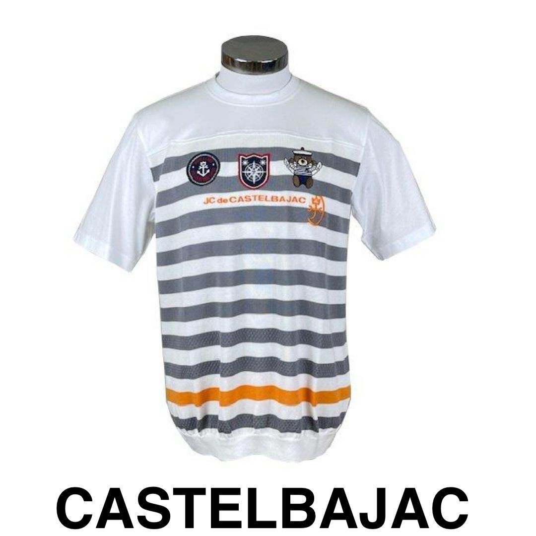 30％OFFカステルバジャックCASTELBAJAC半袖Tシャツ7214172120-1シロ