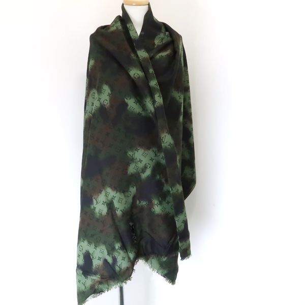 楽天市場】ルイヴィトン 迷彩 ストールの通販 LOUIS VUITTON