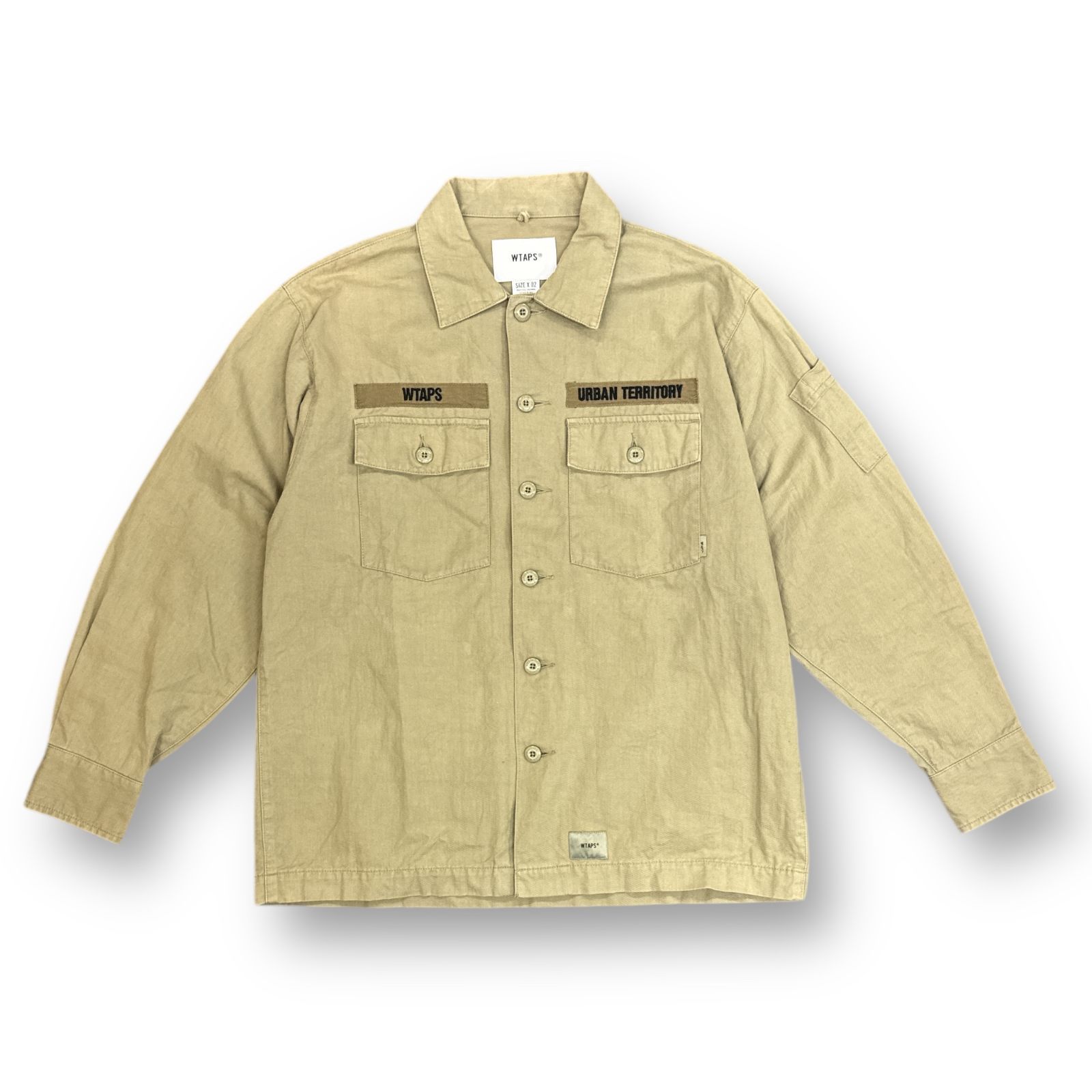 ジャケット・アウター WTAPS 21AW BUDS LS COTTON. SERGE OLIVE S WTAPS 21AW BUDS LS COTTON.SERGE バッズ ロングスリーブ