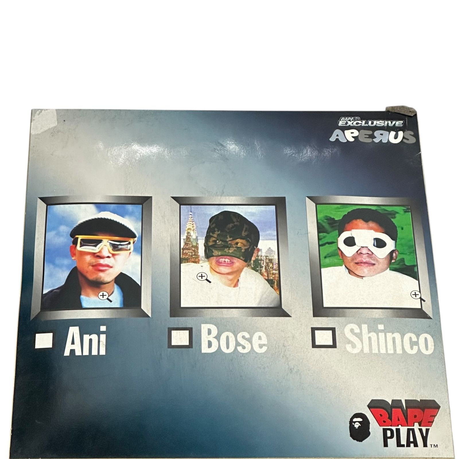 BAPE×MEDICOM TOY(ベイプ×メディコムトイ) Schadaraparr A BATHING APE