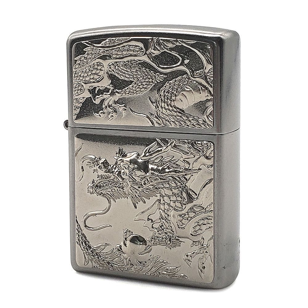 ZIPPO(ジッポー) Z3D-DR NI 立体電鋳板 クロームバレル 3D