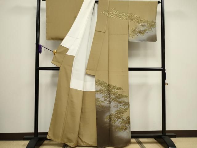 平和屋着物○訪問着 箔散らし 暈し染め 金銀彩 正絹 逸品 AAAW9086zg