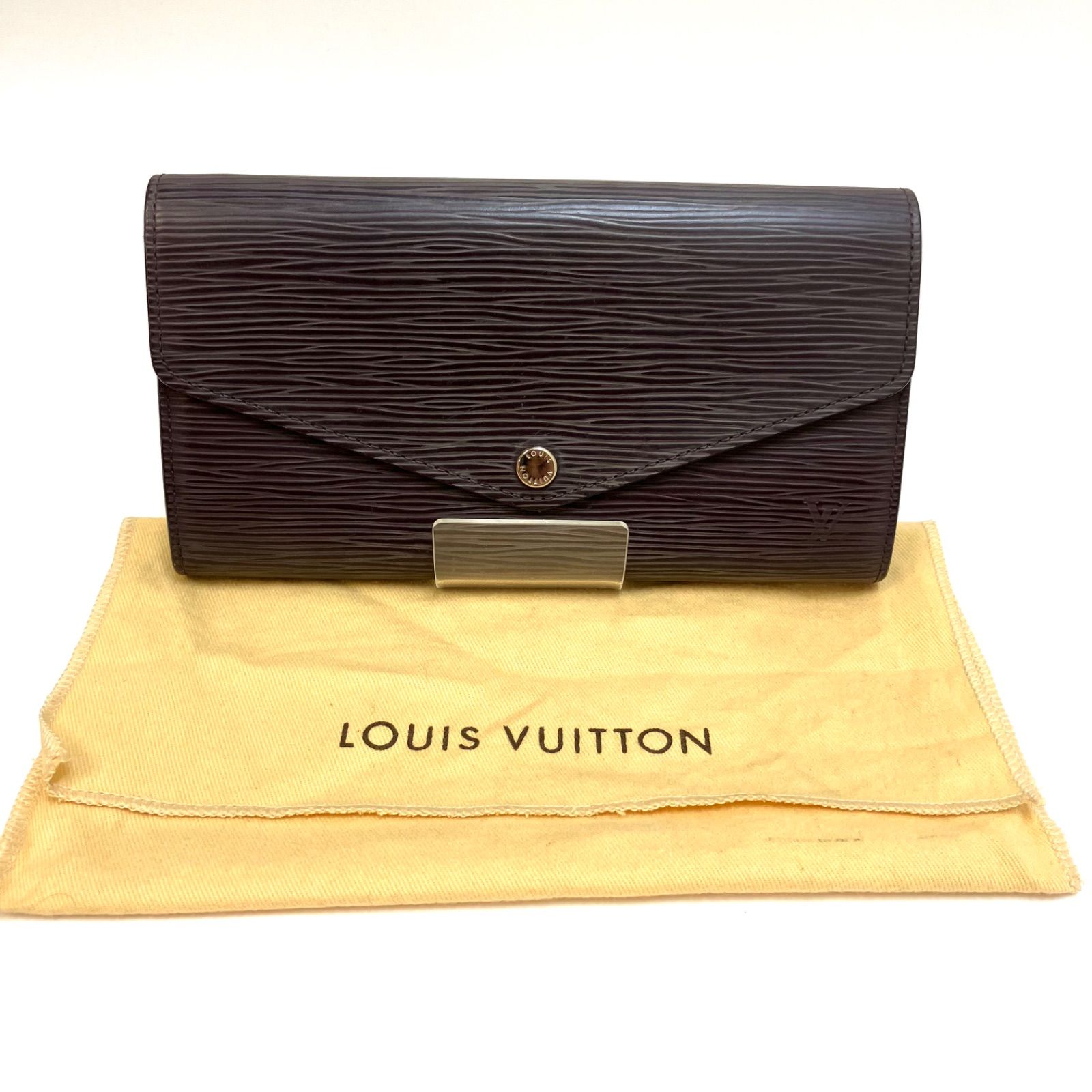 LOUIS VUITTON＊ルイヴィトン ポルトフォイユ・サラ エピ 二つ折り 長 ...