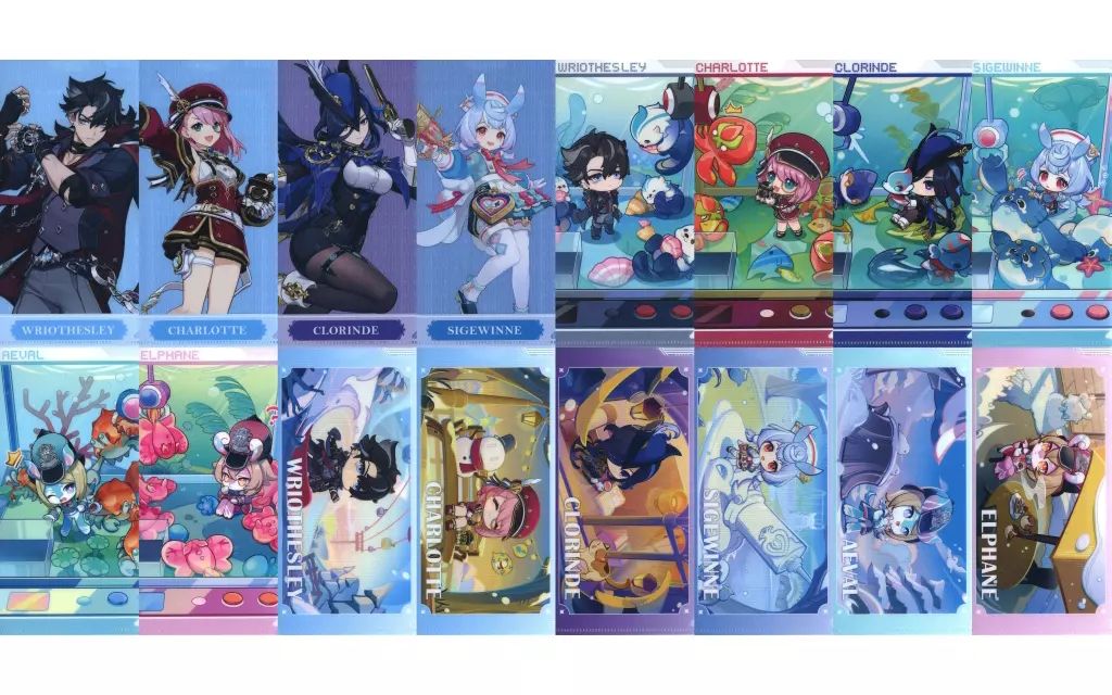 原神　gigoファイルセット 原神とGiGOのコラボ第4弾「原神×GiGOキャンペーン～玉響の心行か