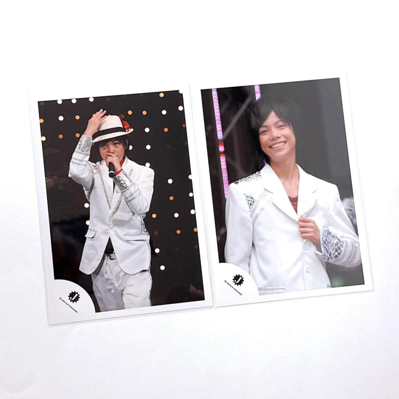 重岡大毅 公式写真 8枚【WS04】ジュニア Jr.時代 Jロゴ ライブ