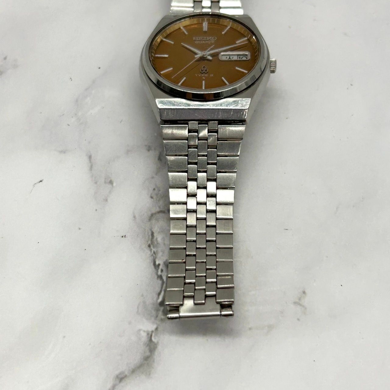 SEIKO タイプ2 7546-7010 稼働美品 Seiko 7546-7010 TipeⅡ Quartz Vintage wristwatch automatic