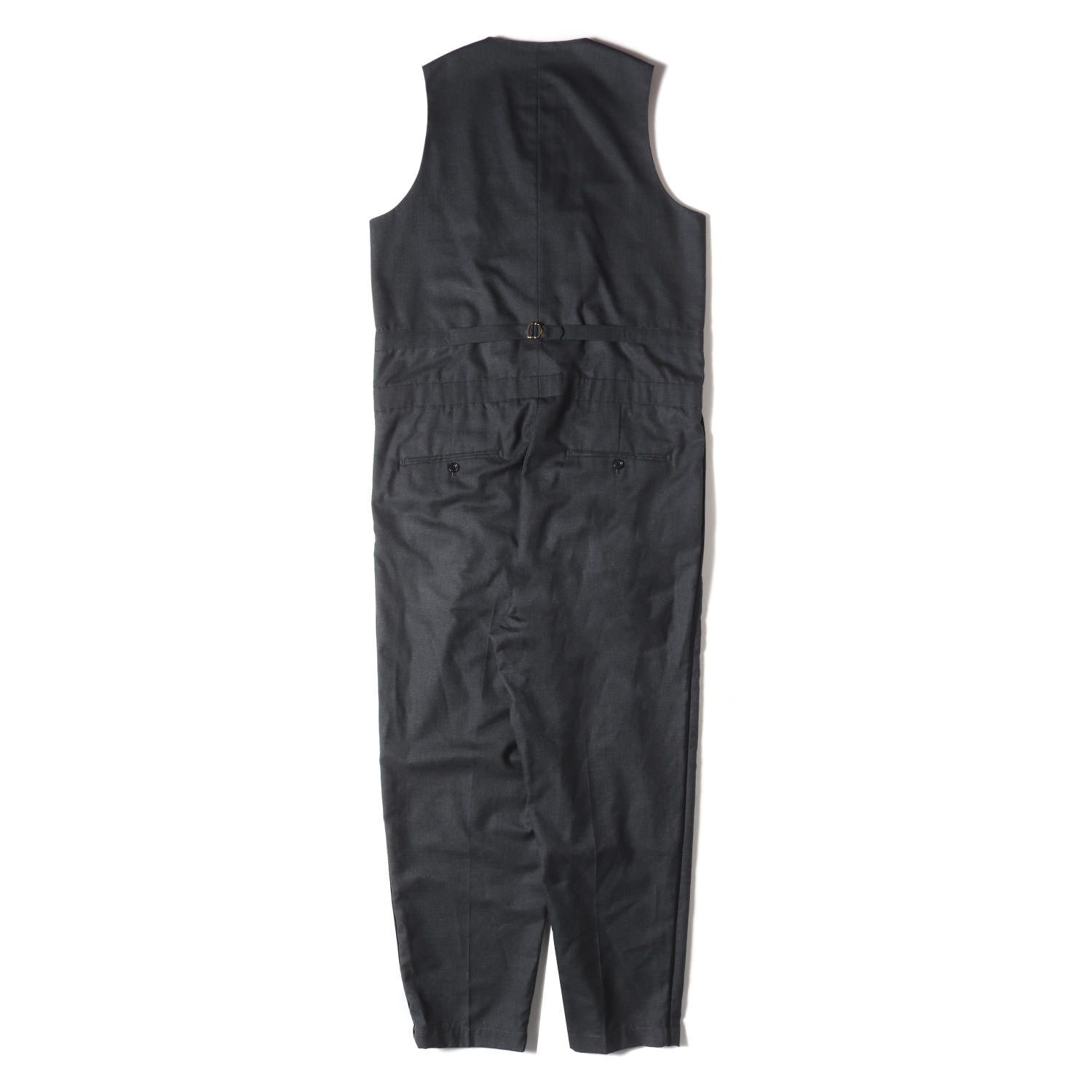 UNITED ARROWS ユナイテッドアローズ パンツ チャコール サイズ L ウール サージ ジャンプスーツ SERGE 5523-199-0012 - SONS ボトムス ズボン メンズ