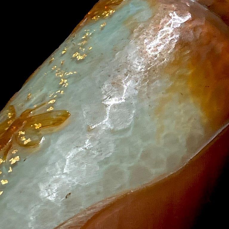 一期一会の大銘品!！ドーム・ナンシー 蜂と葉文花瓶 花器 金彩 Daum