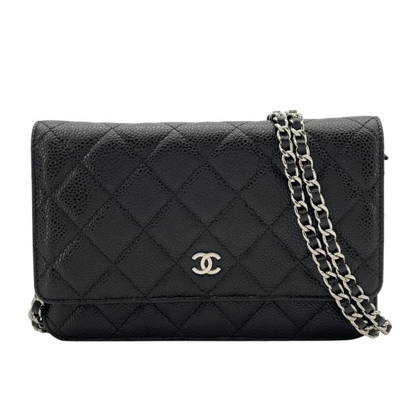 シャネル CHANEL マトラッセチェーンウォレット A33814 27番台