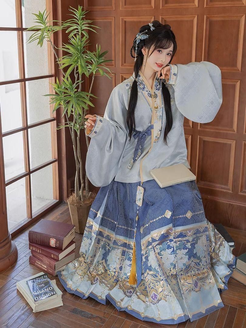HF-176 豪華刺繍 漢服 かんふく 古風衣装 レトロ風 中華ロリータ コスプレ ワンピース 唐装 仙女服 中華 美しい刺繍