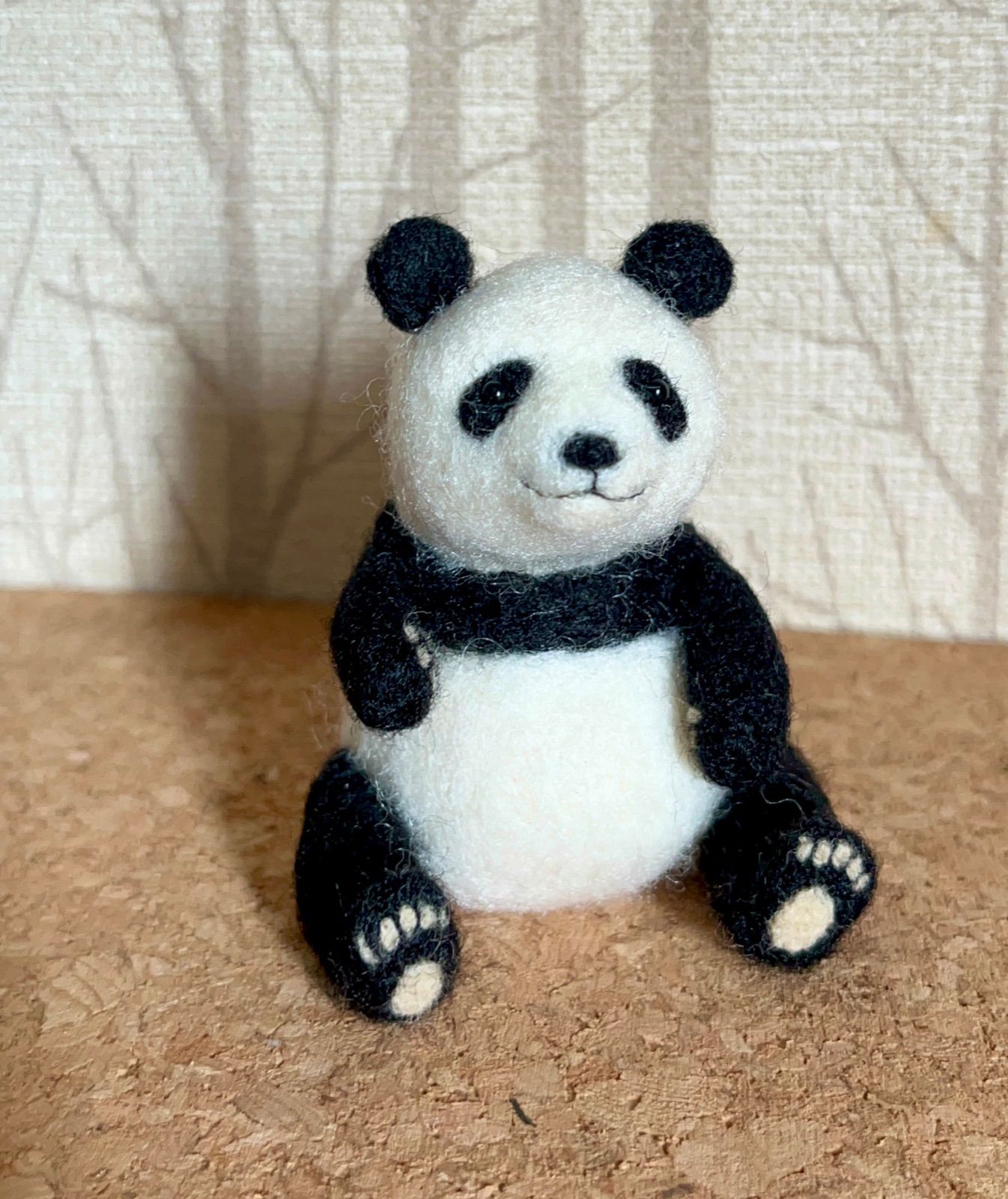 パンダ 等身 3ヶ月 海外作家様製 ぬいぐるみ レア リアル 羊毛