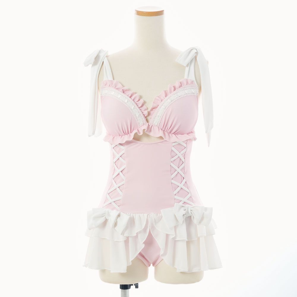 Dear My Love 夢展望 レースアップランジェリー水着 レースアップランジェリー水着 – レディースファッション通販の