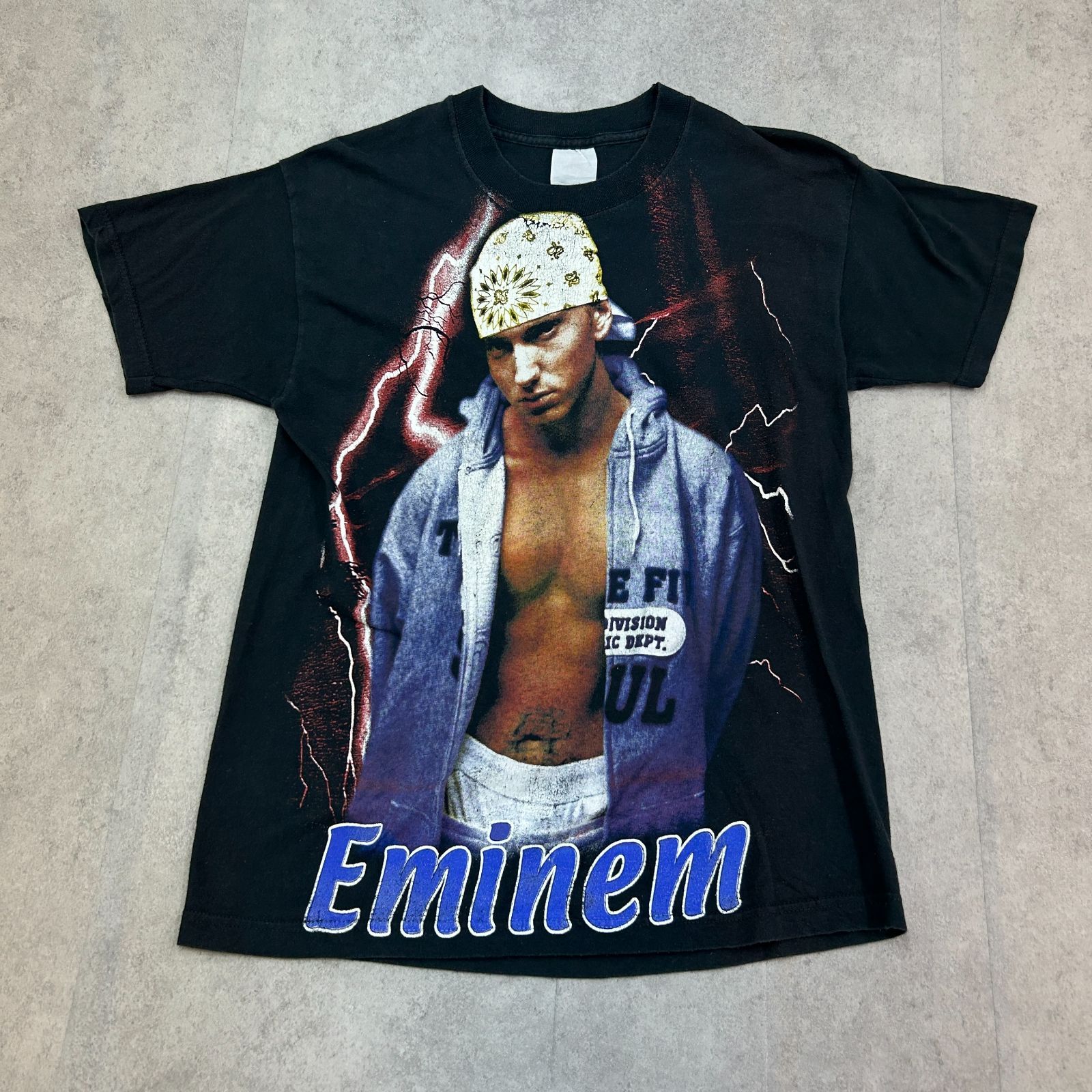EMINEM エミネム 全面プリント トップス 半袖 Tシャツ 古着