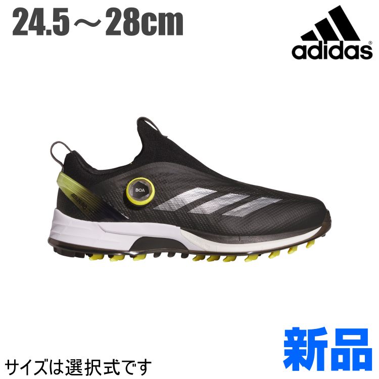 95ブラック|シルバー|サルファ メーカー正規仕入品 モデル adidas アディダス ゴルフシューズ NLK60 アディゼロ ゼッドジー 25 ボア adizero ZG BOA ダイヤルタイプ|EE相当 メンズ