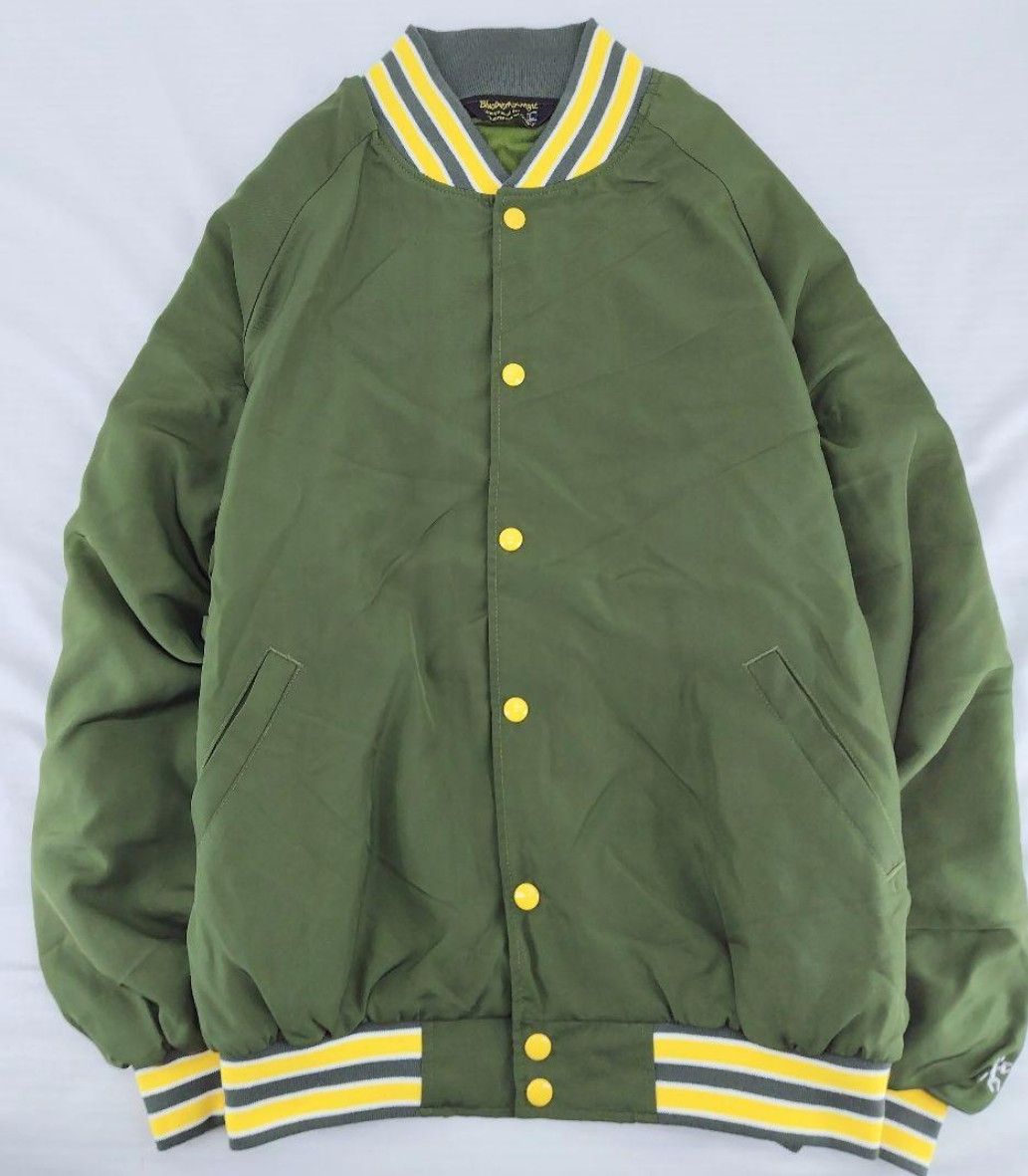 BLUCO WORK GARMENT ブルコ 1353-3A03 STADIUM JACKET OLV サイズL. .税込価格