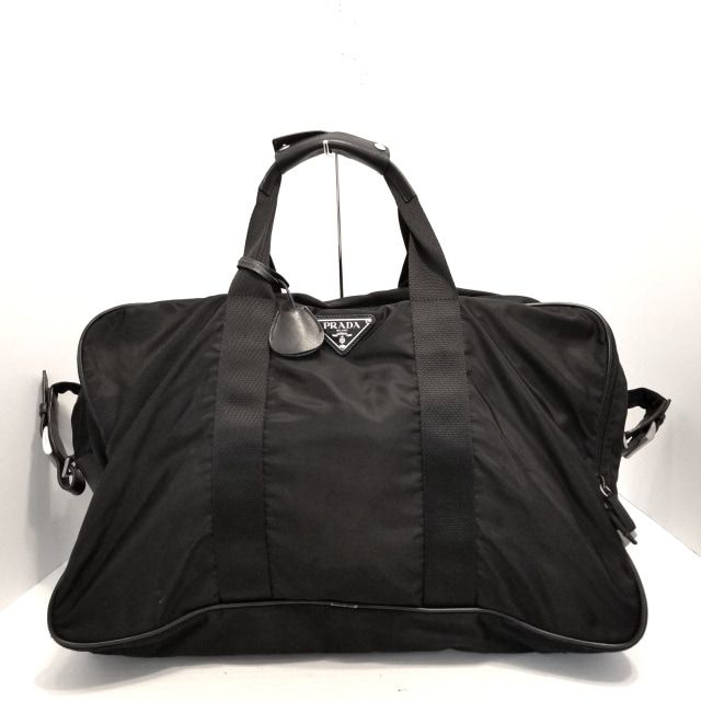 PRADA 黒 ナイロン ボストンバッグ　ハンドバッグ　プラダ 楽天市場】PRADA プラダ ナイロンハンドバッグ ブラック 黒