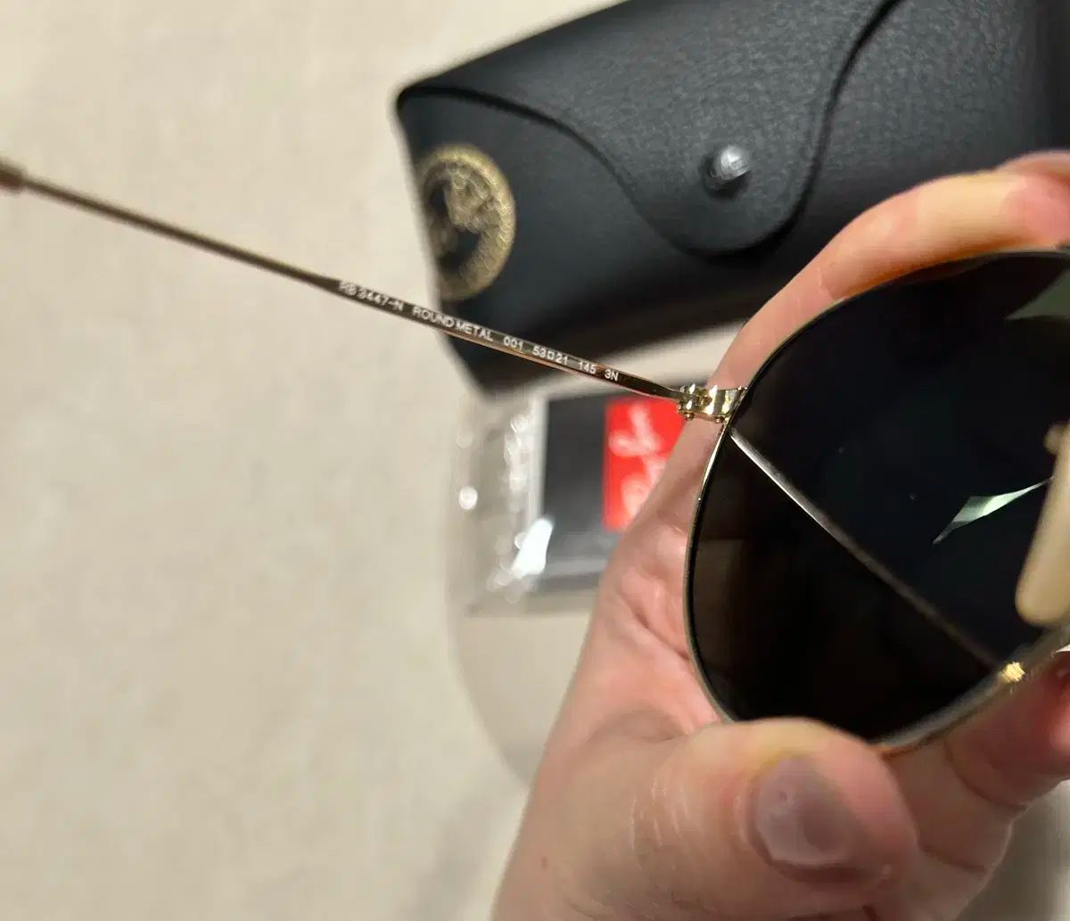 レイバン 3447N 001 フィット만함 バ배 NICORILABO_COM