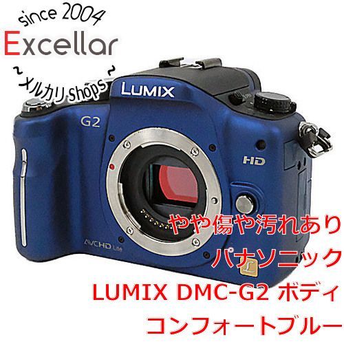 bn:1] Panasonic LUMIX DMC-G2 ボディ コンフォートブルー 液晶画面