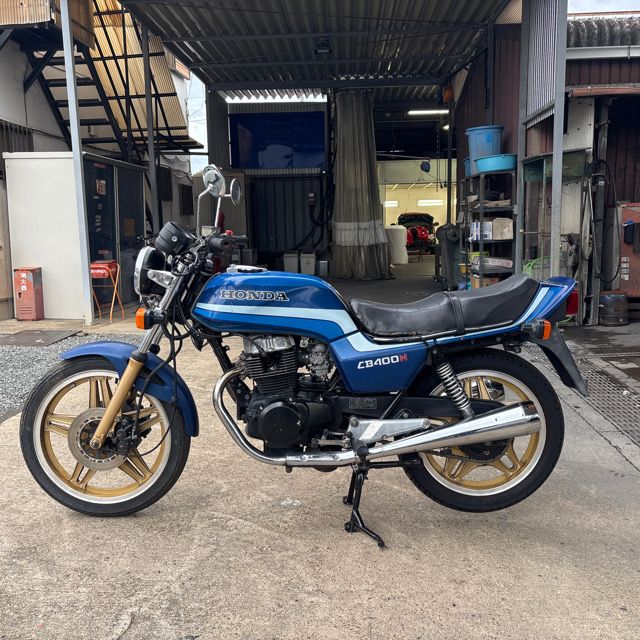 HONDA CB400N フロントホイール コムスター - メルカリ