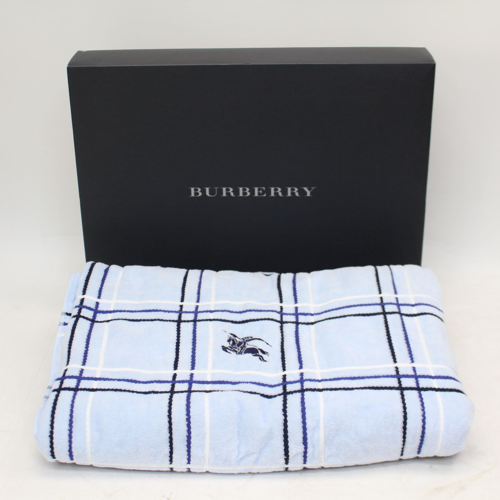 BURBERRY バーバリー タオルケット 西川産業 未使用保管品 ったらしい 綿100％ 売買されたオークション情報 落札价格 【au  payマーケット】の商品情報をアーカイブ公開