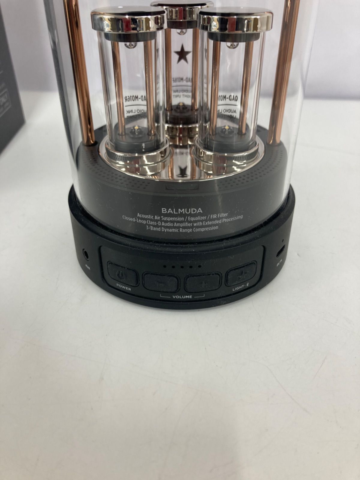 【新品未開封】BALMUDA The Speaker M01A-BK Black BALMUDA The Speaker BLACK – CIBONE O'TE